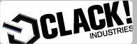 Website Design for CLACK! Industries, Silkscreen and Graphic Design