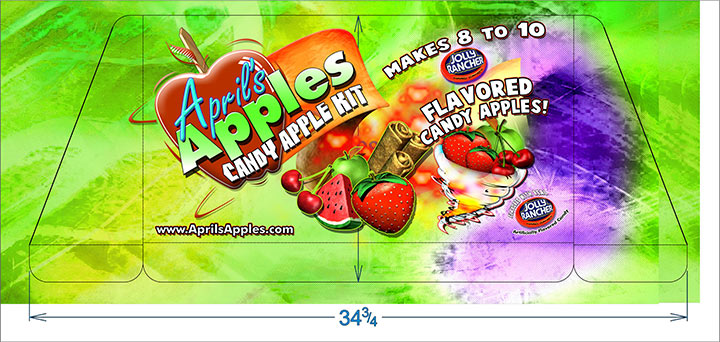 Graphic Design, April's Apples