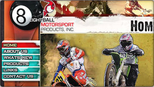 Website Design by 8 Ball Motorsport